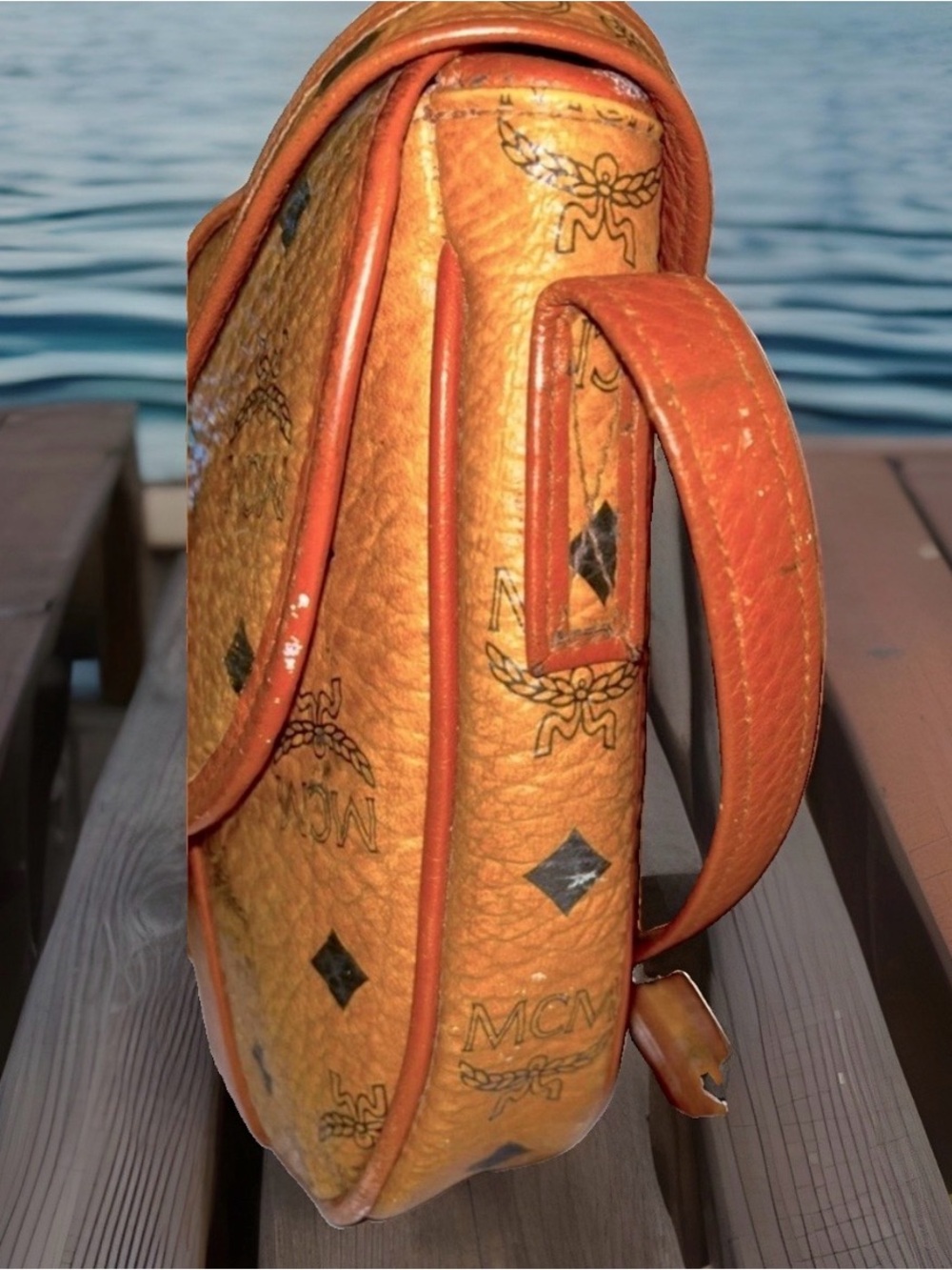 MCM Vintage Patricia Cognac German made Crossbody bag - Picture 8 of 10